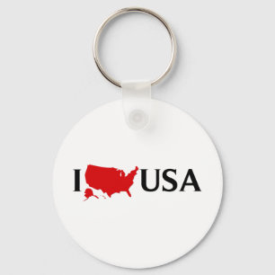 Porte-clés I Love USA - I Love US - I Love US - I Love United