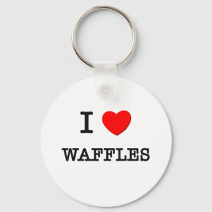 Porte-clés I Love Waffles