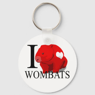 Porte-clés I Love Wombats Porte - clés