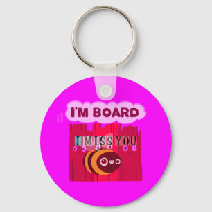 Porte-clés I Miss You I