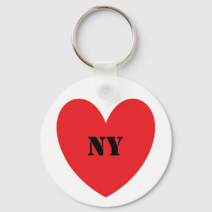 Porte-clés I porte - clé de New York de coeur