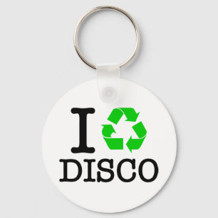 Porte-clés I Recycle Disco
