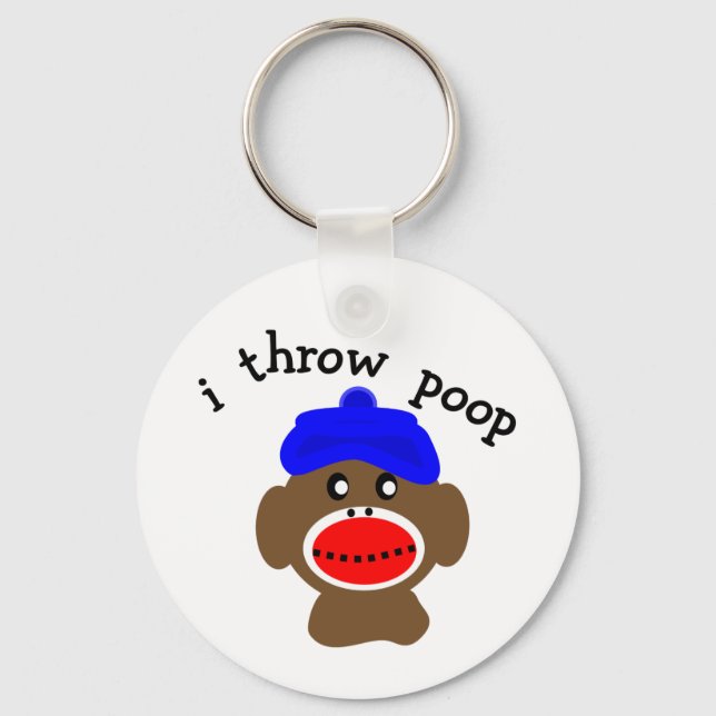 PORTE-CLÉS "I THROPOOP" (Recto)