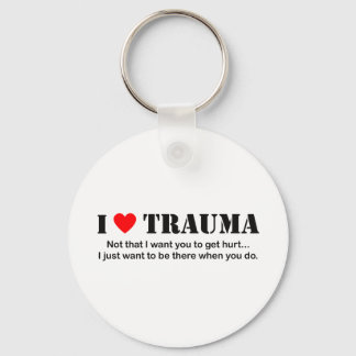 Porte-clés I ♥ Trauma