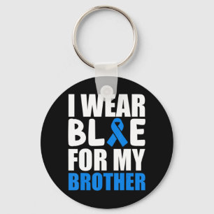 Porte-clés I Wear Blue For My Brother shirt Autism Awareness