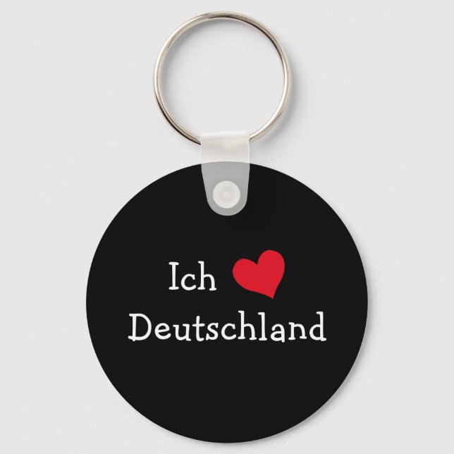 Porte-clés Ich liebe Deutschland (Recto)
