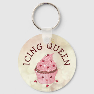 Porte-clés Icing Queen Cupcake