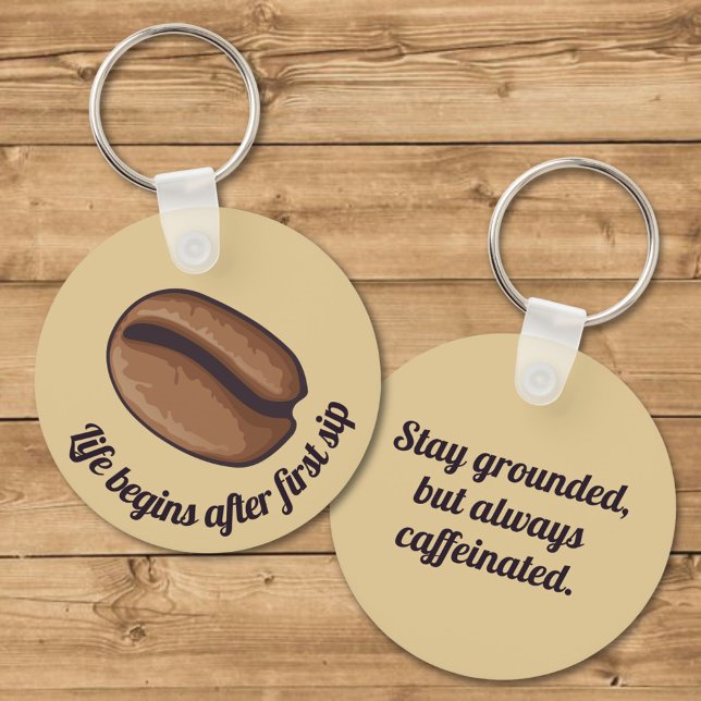 Porte-clés icône Grain de Café (Créateur téléchargé)