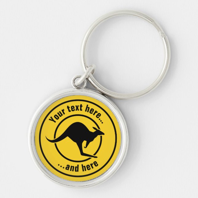 Porte-clés Icône Kangaroo (Devant)