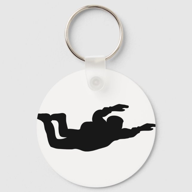 Porte-clés icône skydiver (Recto)