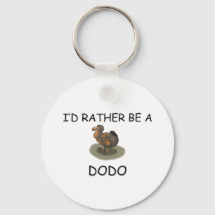 Porte-clés I'd Rather Be A Dodo