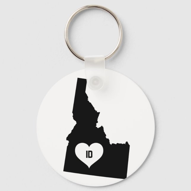 Porte-clés Idaho Love (Recto)