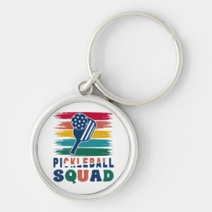 Porte-clés Idée de cadeau pour joueurs de pickleball