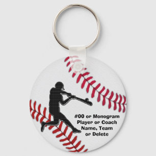 Porte-clés Idées cadeaux d'équipe de baseball bon marché pour