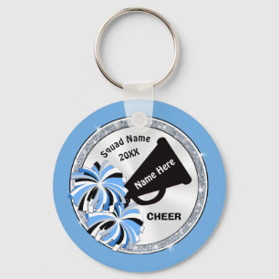 Porte-clés Idées de Cadeaux CheapTeam pour Cheer, Bleu, Blanc