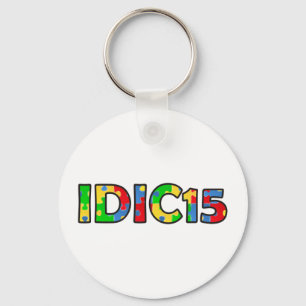 Porte-clés IDIC15 Porte - clé Multicolor Puzzle