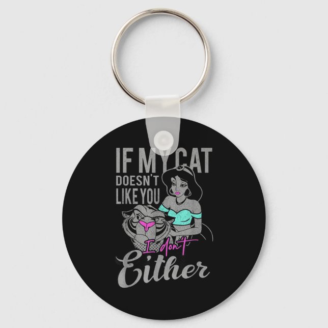 Porte-clés If My Cat Doesn't Like You I Don't  (Recto)
