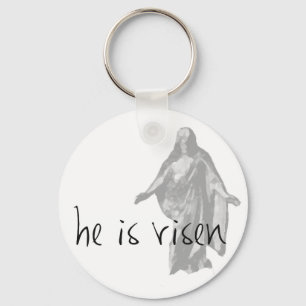 Porte-clés il est ressuscité jésus christ pâques lds mormon