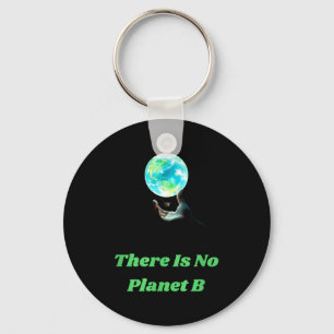 Porte-clés Il n'y a pas de planète B - Sauvegarder la Terre S