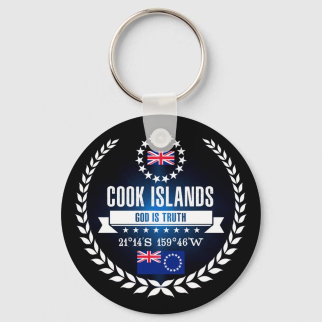 Porte-clés Îles Cook (Recto)