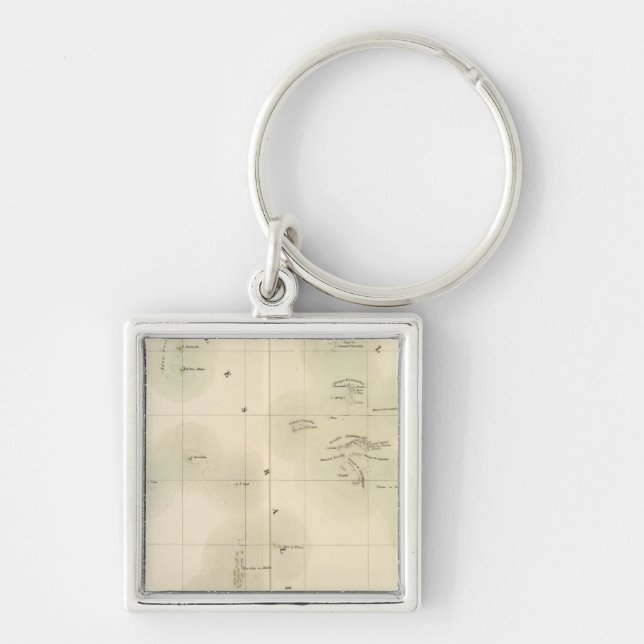 Porte-clés Îles Marshall Océanie no 10 (Devant)