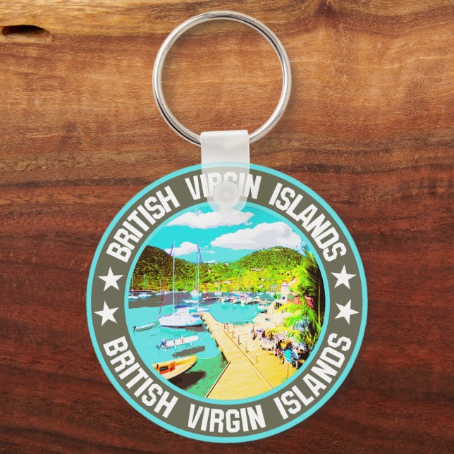 Porte-clés Îles Vierges britanniques (Recto)