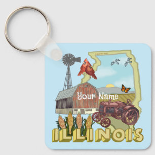 Porte-clés Illinois