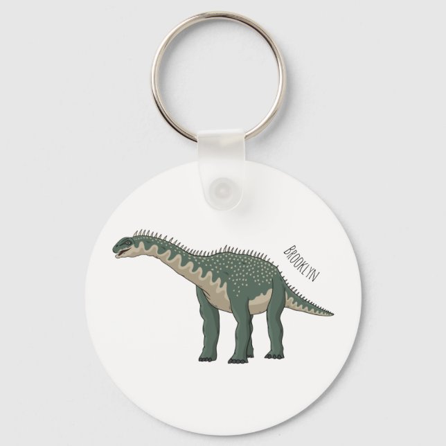 Porte-clés Illustration de Barapasaurus (Recto)