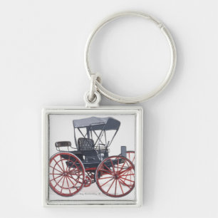 Porte-clés Illustration de chariot horseless
