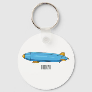 Porte-clés Illustration de dessin sur les navires