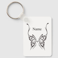 Illustration de tatouage papillon stylisé