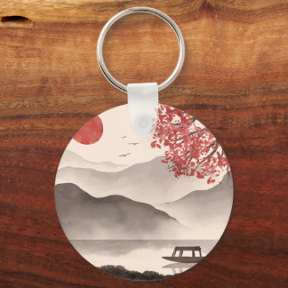 Porte-clés Illustration Japonaise 
