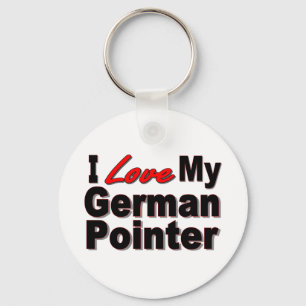 Porte-clés ILove mon porte - clé allemand d'indicateur