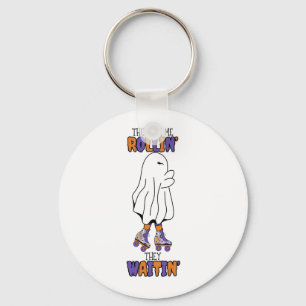 Porte-clés Ils me voient rouler, ils attendent Retro Ghost