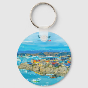 Porte-clés Ilulissat, Groenland - Ville des Icebergs