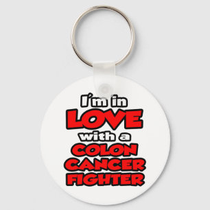 Porte-clés I'm In Love With A Colon Cancer Fighter