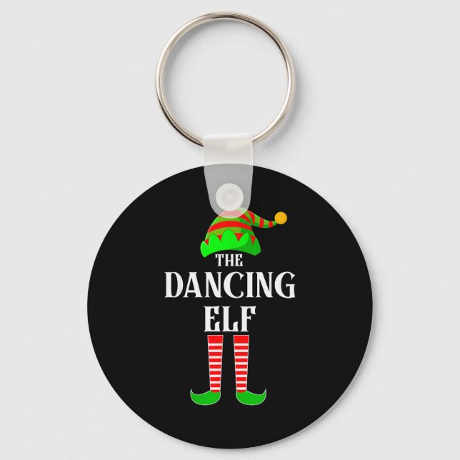 Porte-clés I'm The Dancing Elf Family Matching Costume Christ (Recto)
