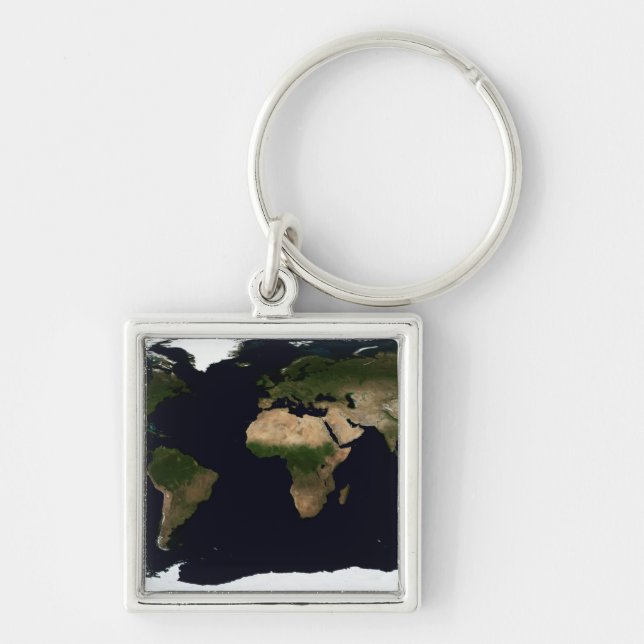 Porte-clés Image mondiale du monde (Devant)