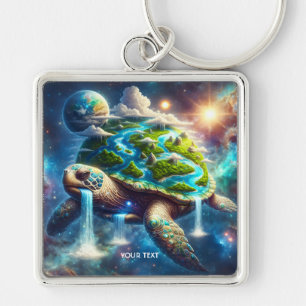 Porte-clés Imaginaire Mare Turtle Espace Terre