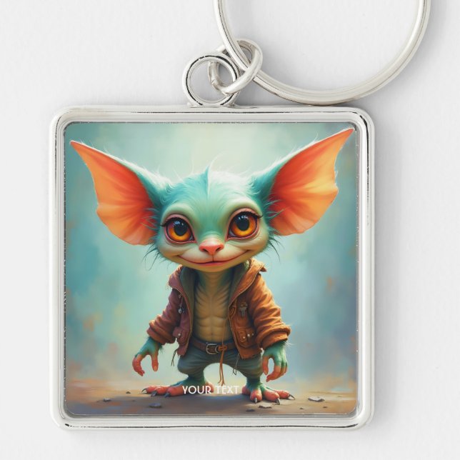 Porte-clés Imaginaire mignonne Petite créature adorable (Devant)