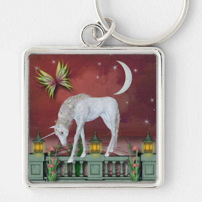 Porte-clés Imaginaire Porte - clé Unicorn (Devant)