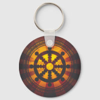Impression de la roue vintage Dharma