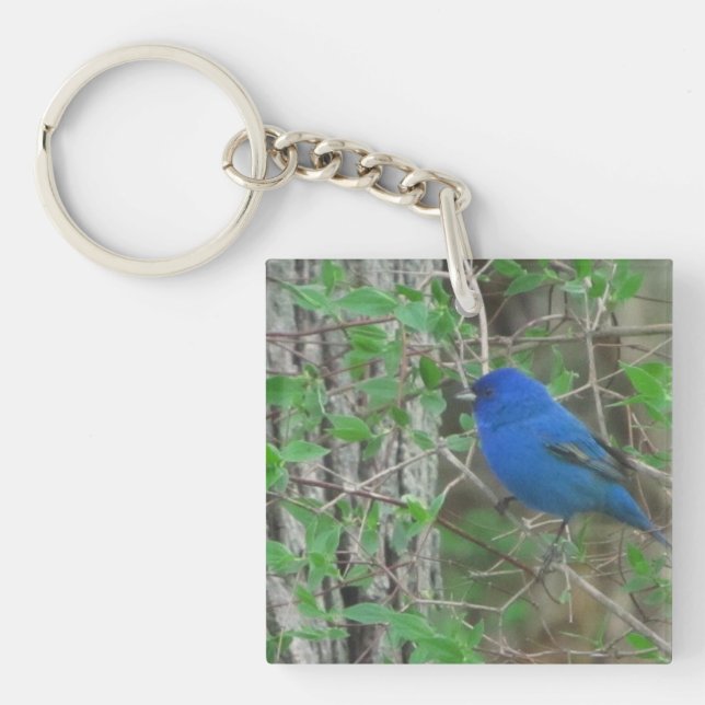 Porte-clés Impression métallique Ciel Bleu (Devant)