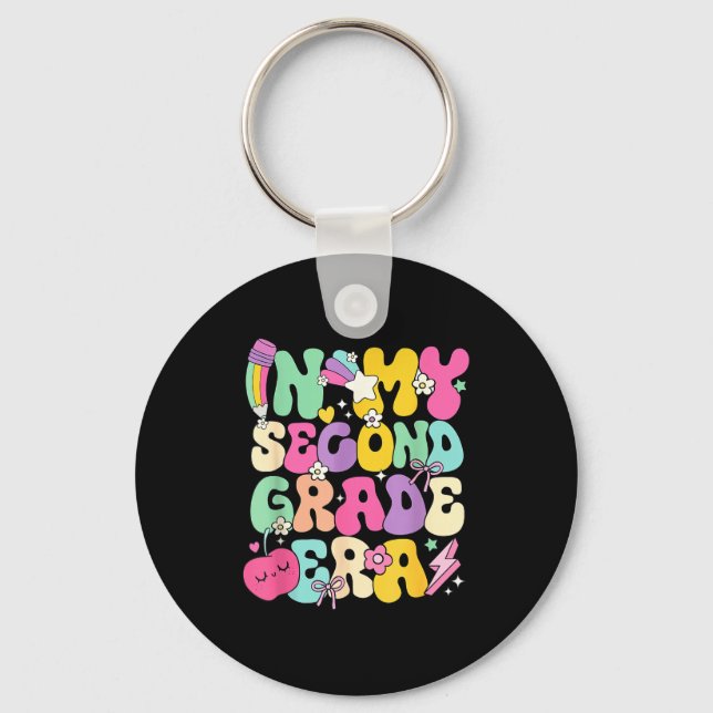 Porte-clés In My Second Grade Era Teachers Women Back To Scho (Recto)