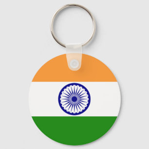 Porte-clés INDE : Drapeau de l'Inde