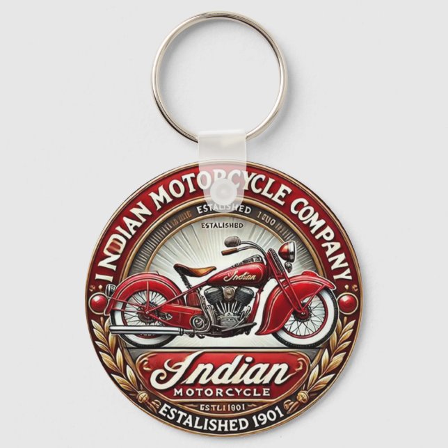 Porte-clés Indian Motorcycle (Recto)
