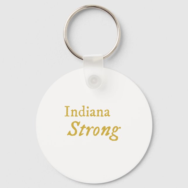 Porte-clés Indiana Strong (Recto)
