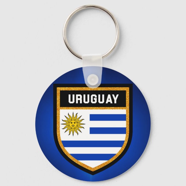 Porte-clés Indicateur Uruguay (Recto)