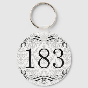 Porte-clés Indicatif régional 183