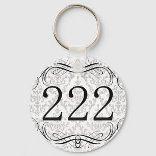 Porte-clés Indicatif régional 222